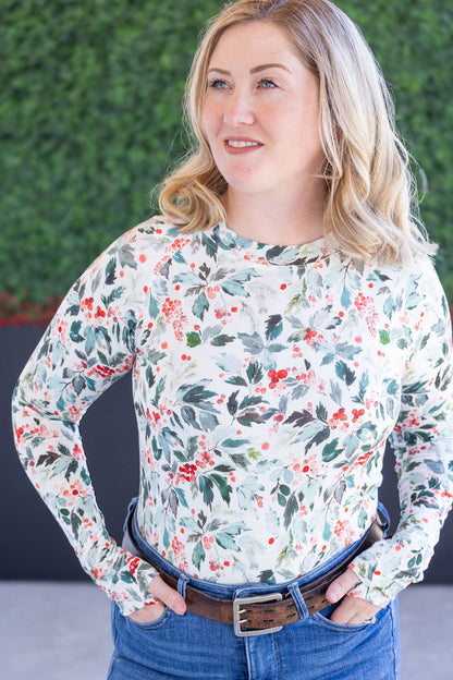 Blair Long Sleeve Top - Winter Berry