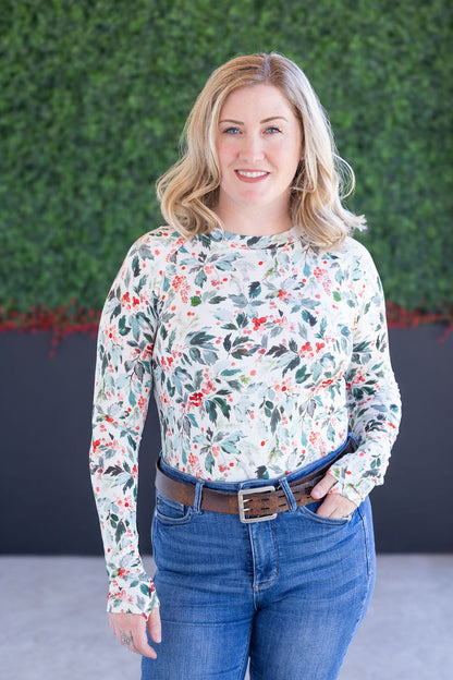 Blair Long Sleeve Top - Winter Berry