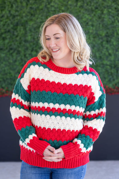Christmas Stripes Sweater