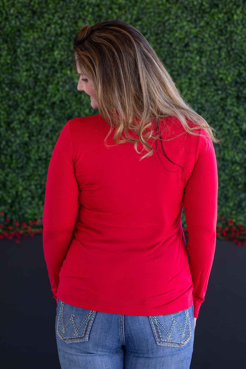 Larissa Long Sleeve - Red