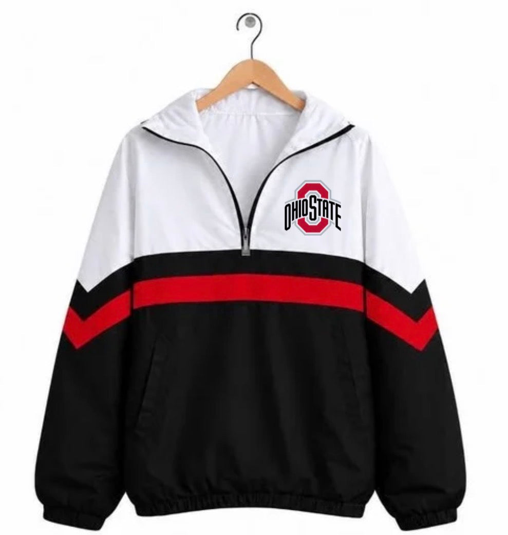 Buckeyes Varsity Remix Quarter Zip Preorder, ETA: 6 weeks