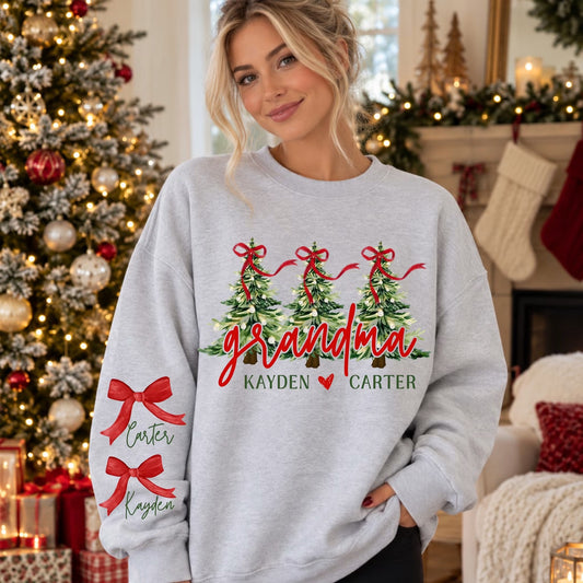 Christmas Name Sweatshirt Preorder