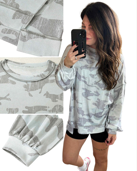 PREORDER: Camo Vibes Pullover