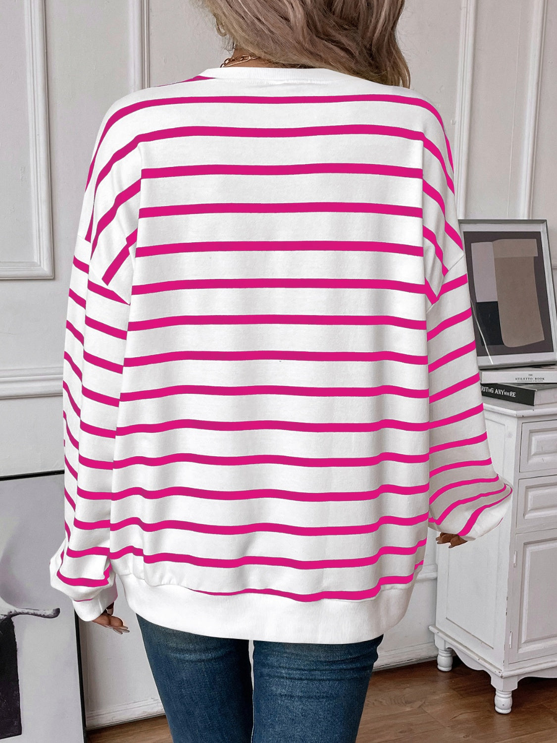 PREORDER: Oversized Striped Pullover in Three Colors