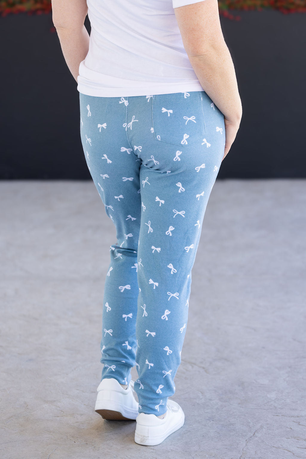 Classic Joggers - Teal Ribbons
