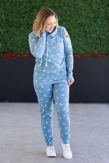 Classic Joggers - Teal Ribbons