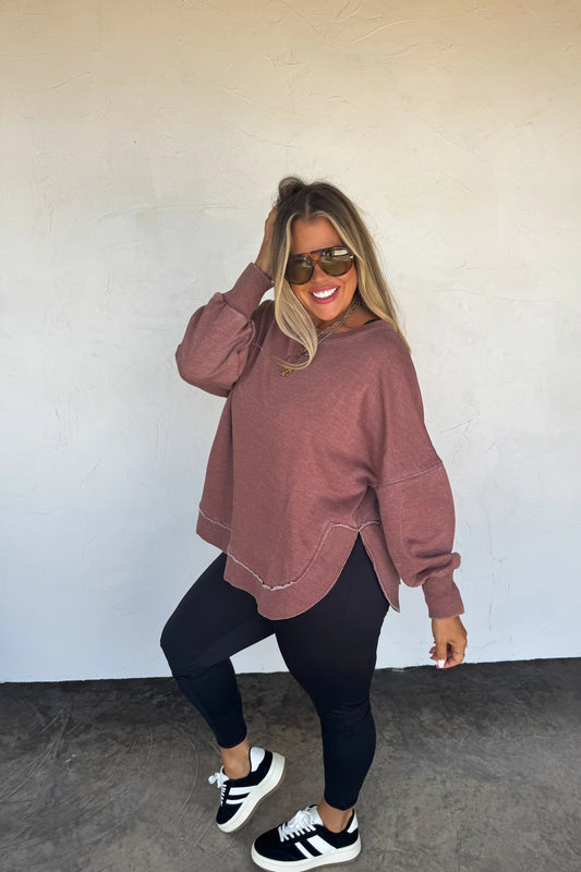 PREORDER: Joss Washed Sweatshirt, Late November Arrival