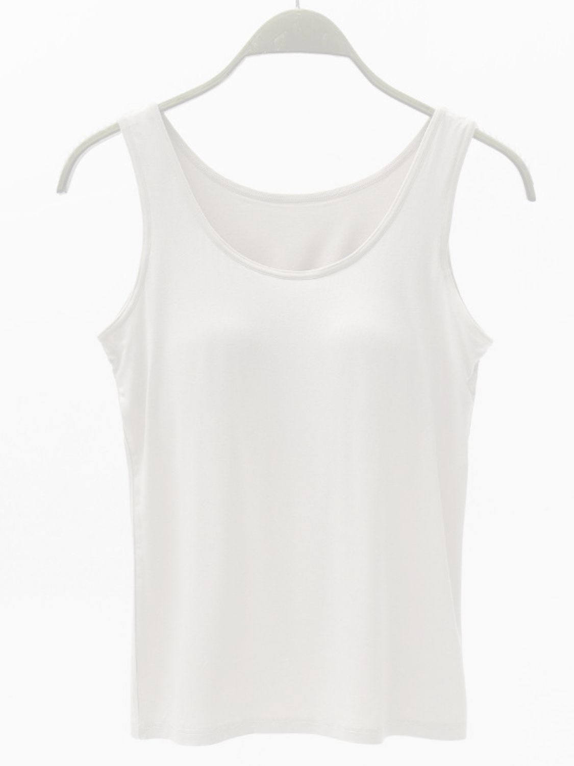 PREORDER: Wide Strap Tank with Built-In Bra