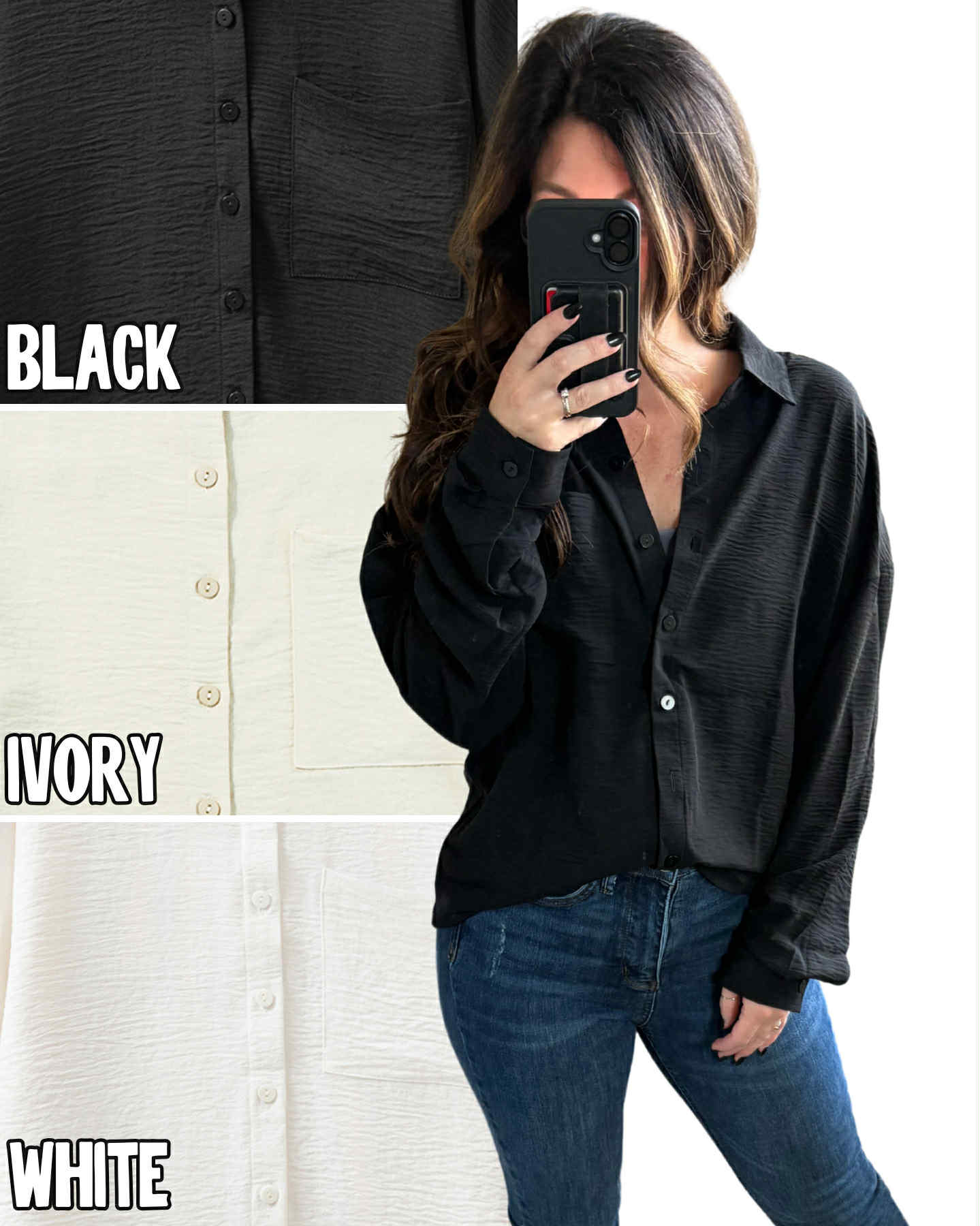 PREORDER: Everyday Ease Button Up