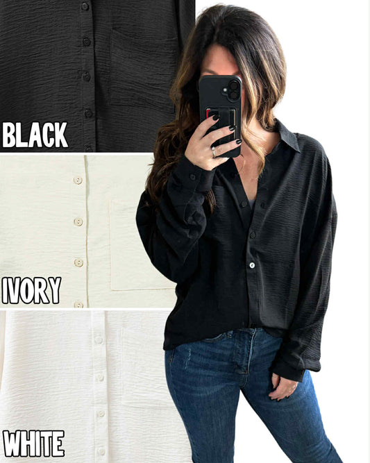 PREORDER: Everyday Ease Button Up