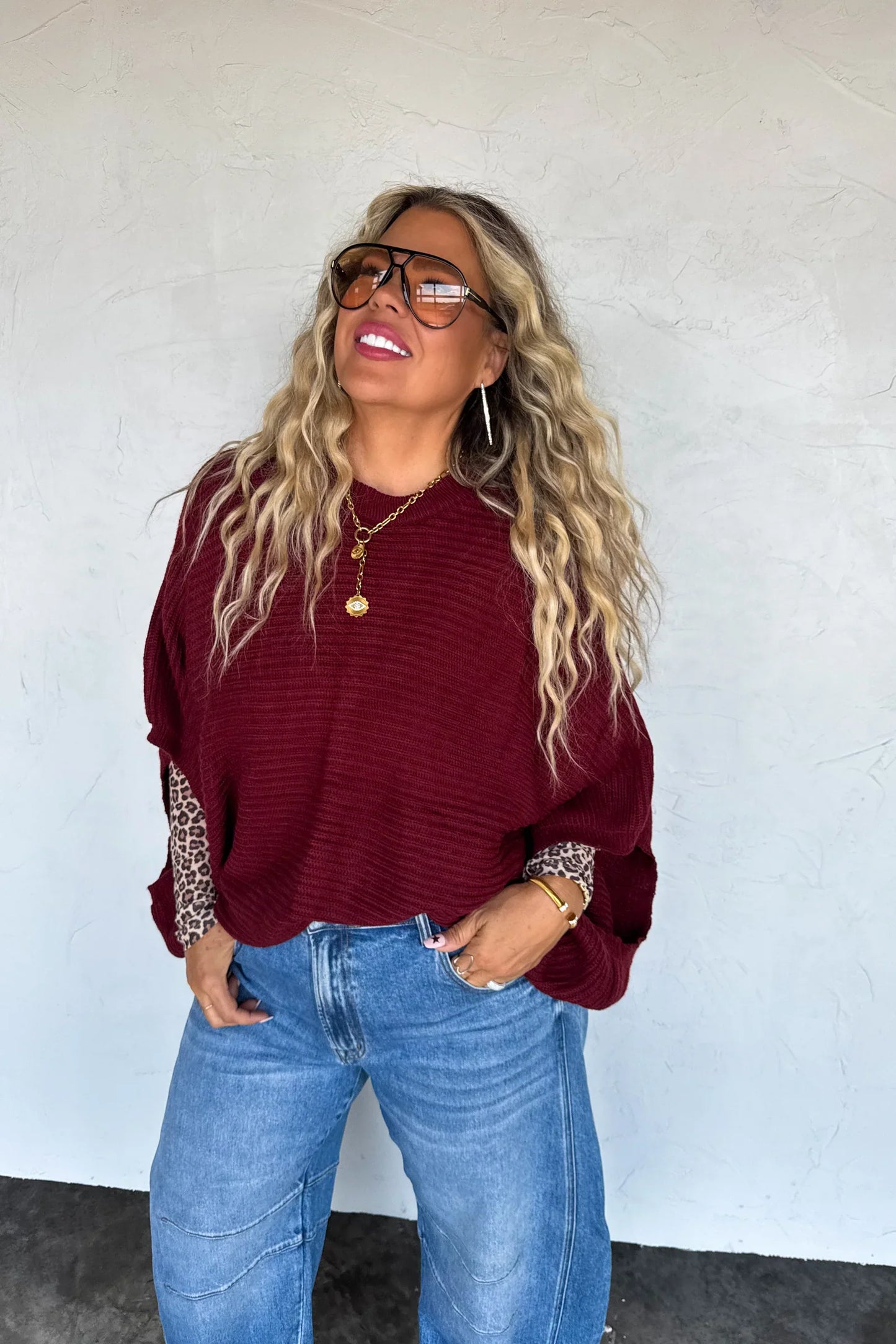 PREORDER: Fall Meg Pullover Poncho, End November Arrival