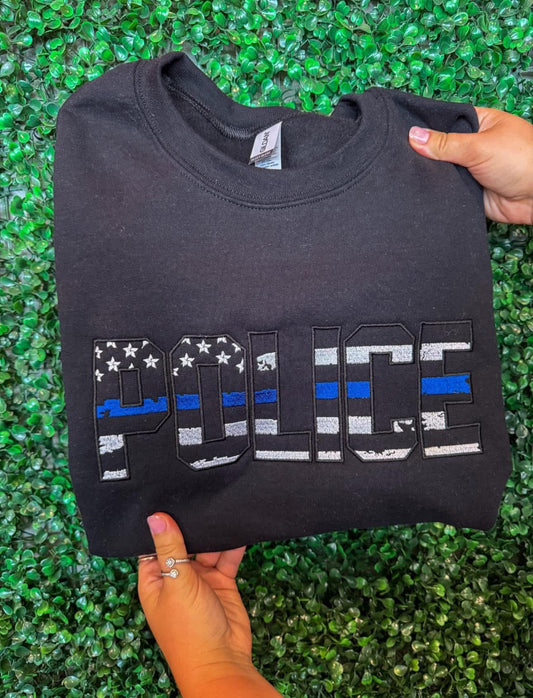 Embroidered Police Preorder