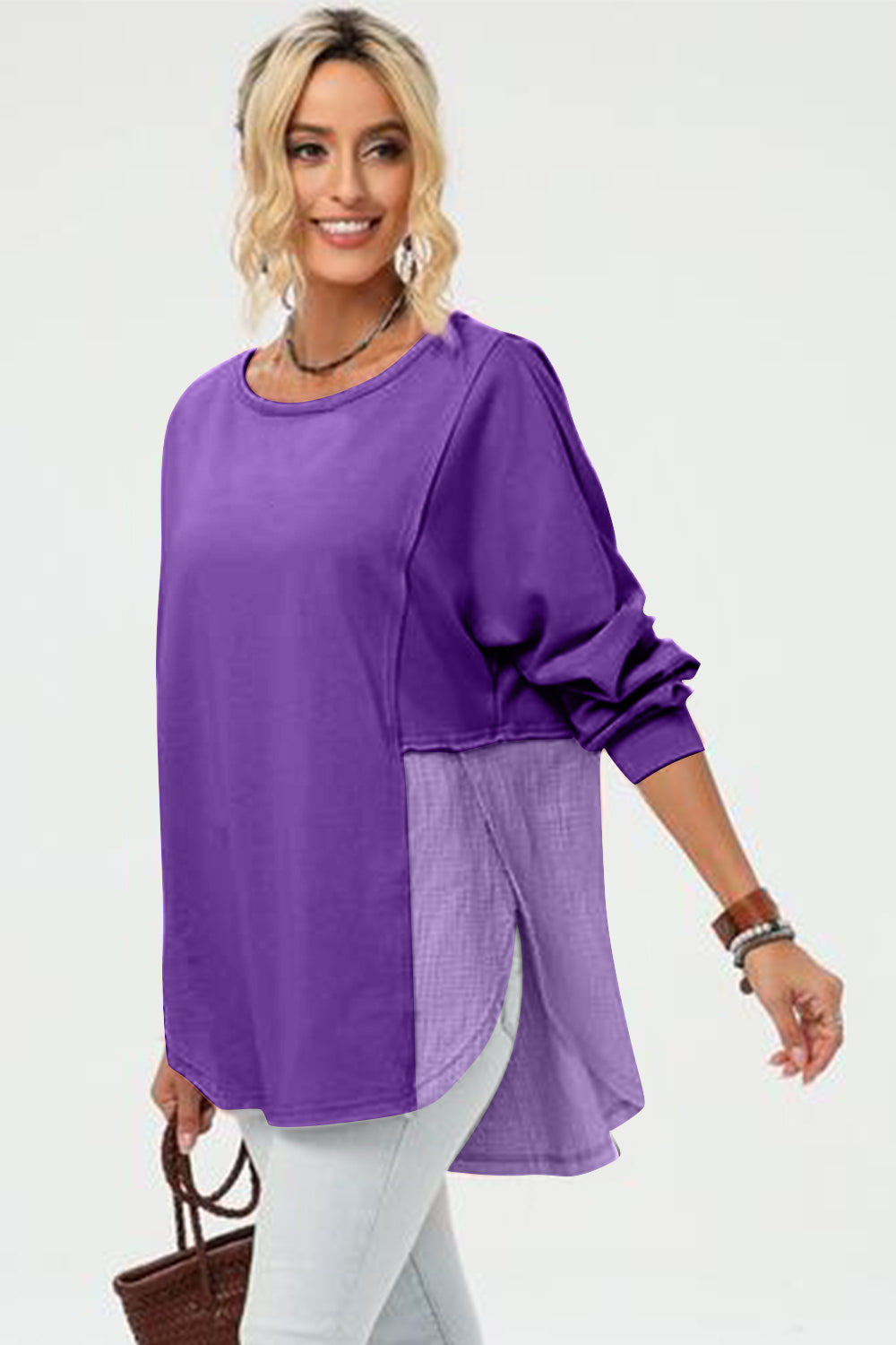 PREORDER: Long Sleeve High-Low Tunic