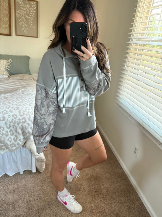 PREORDER: Patchwork Charm Hoodie
