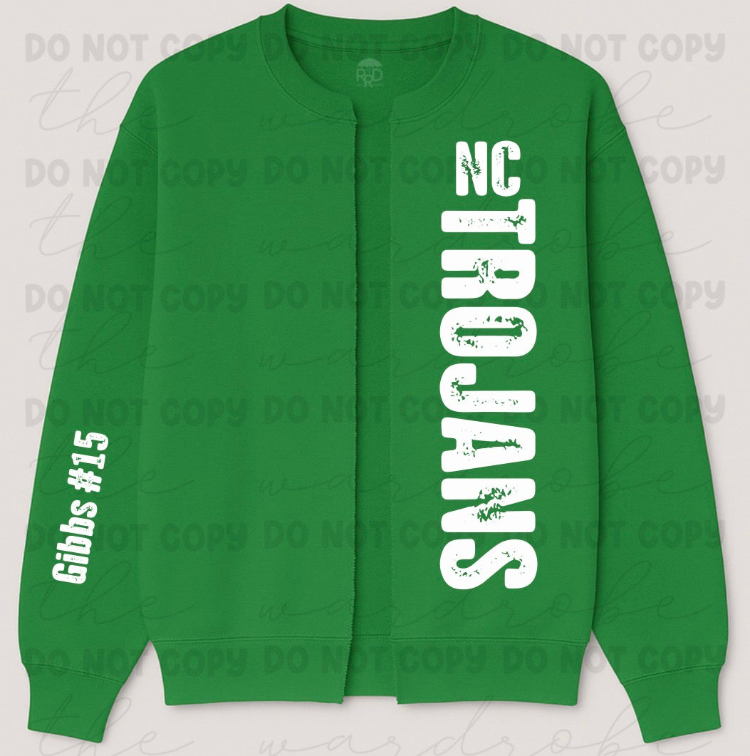 Custom Sweatshirt Cardigan Preorder
