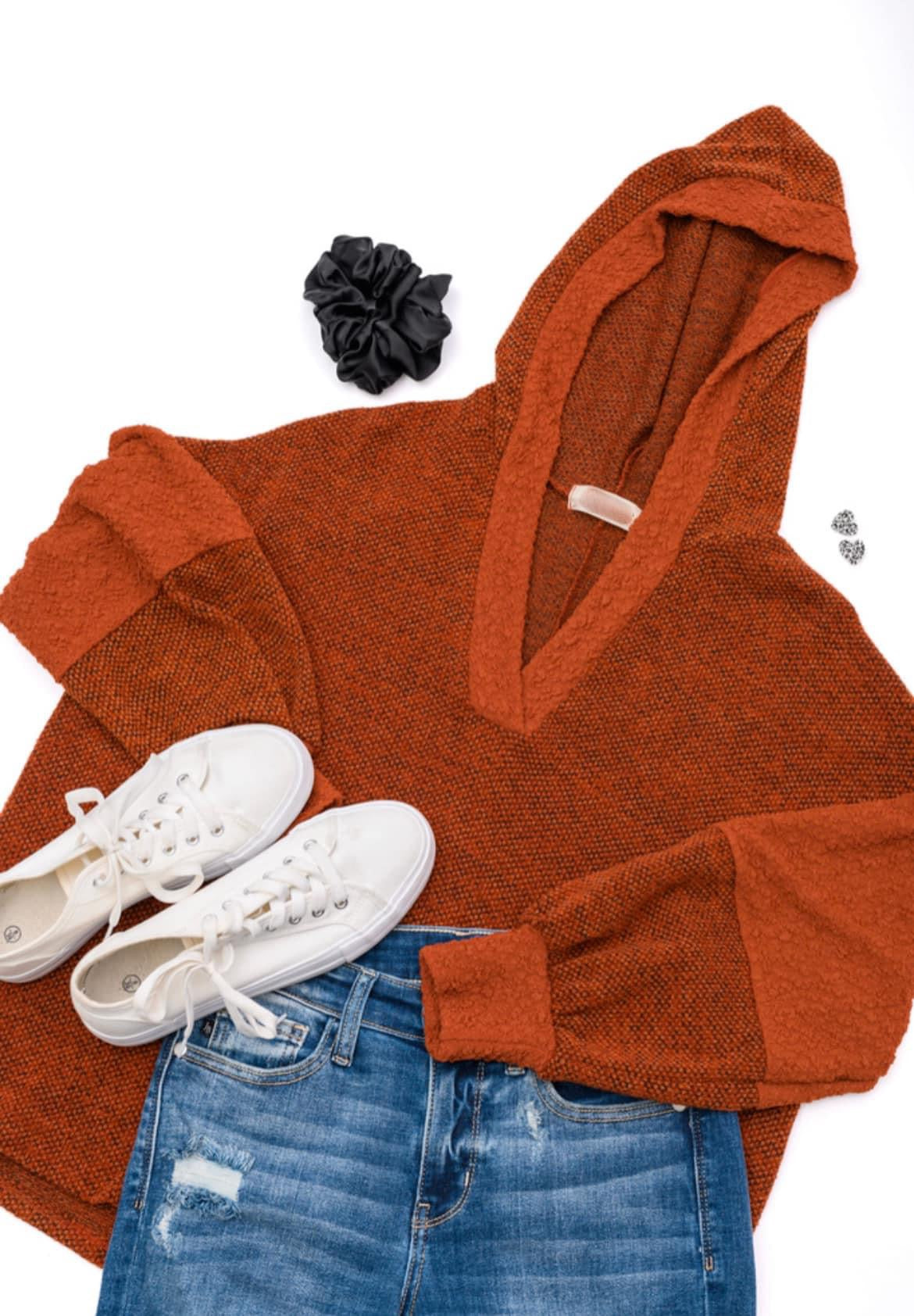 Planning Ahead Color Block Hoodie