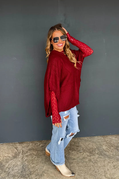 PREORDER: Fall Meg Pullover Poncho, End November Arrival