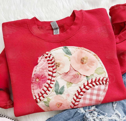 Faux Appliqué Sweatshirt Preorder