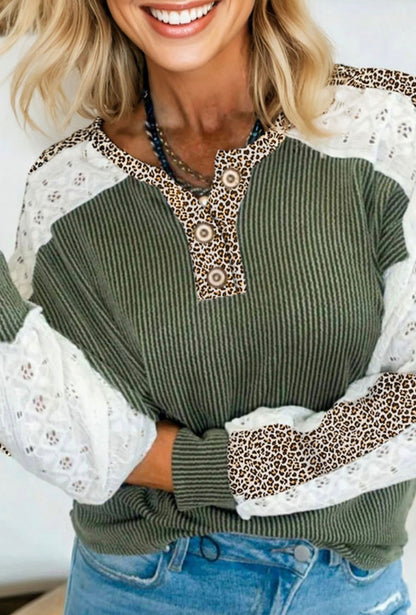 PREORDER: Urban Knit Leopard Contrast