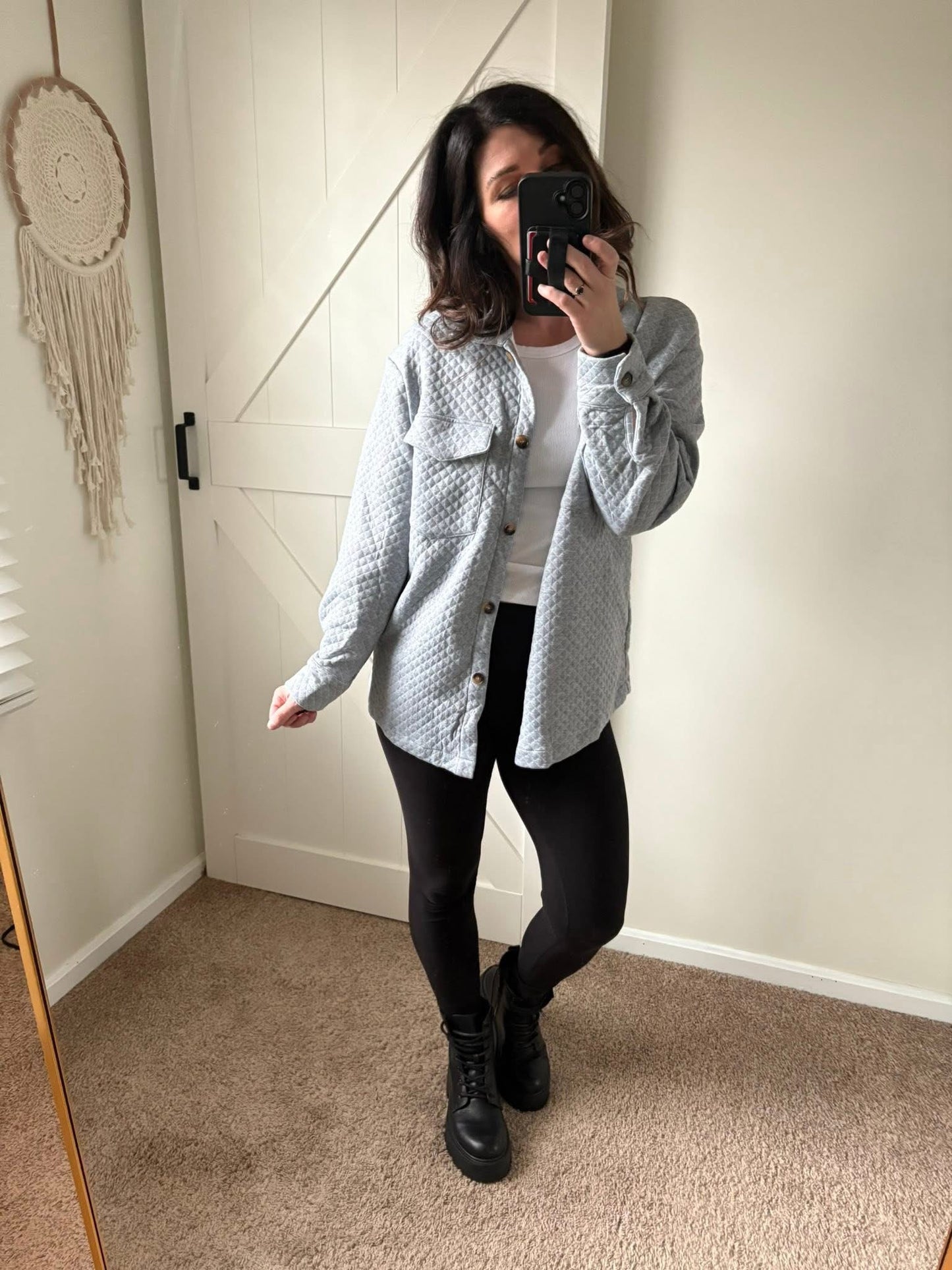 PREORDER: Quilted Coziness Shacket