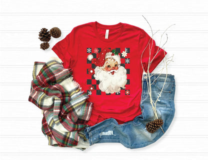 Red Checkered Santa preorder