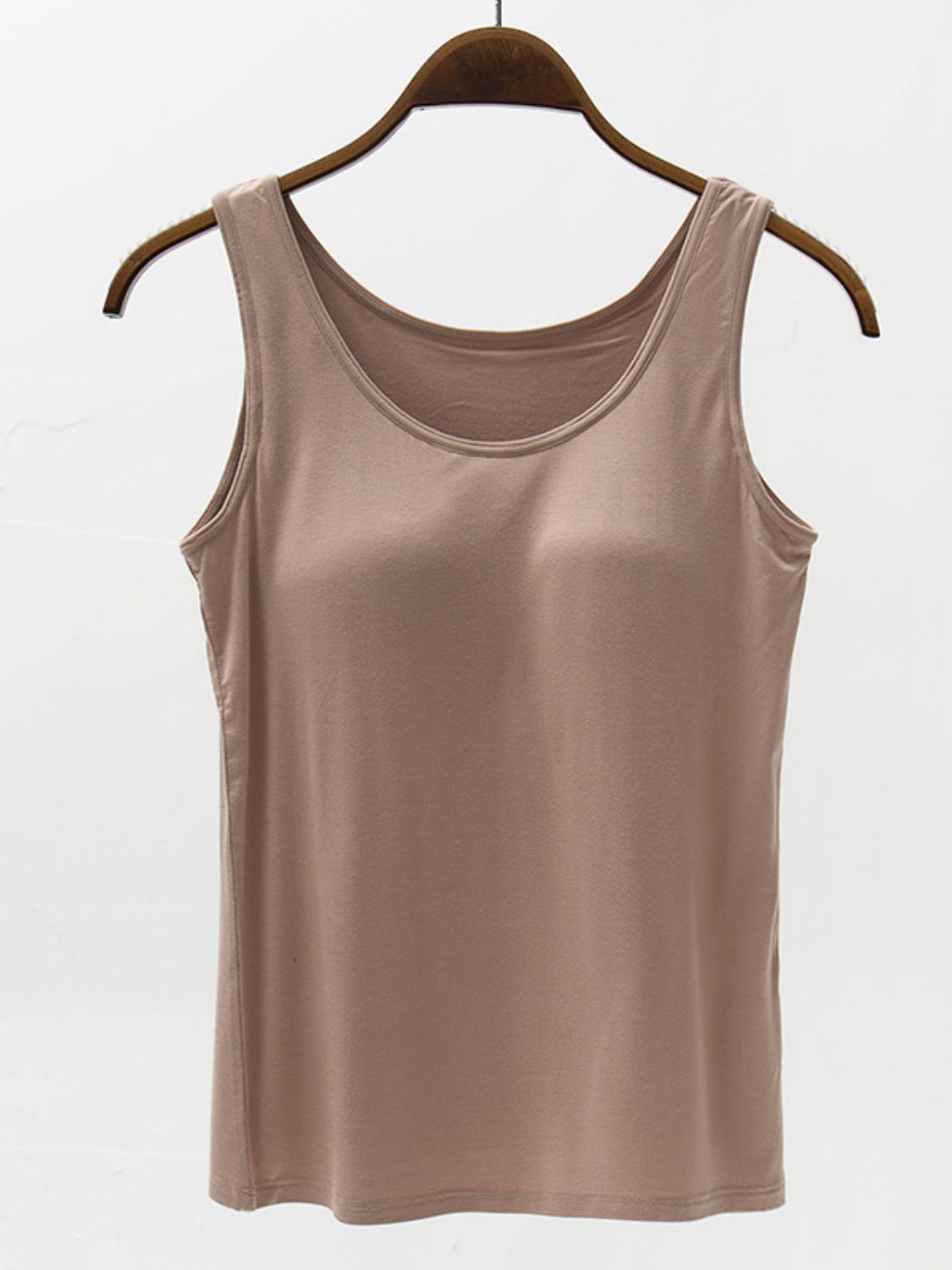 PREORDER: Wide Strap Tank with Built-In Bra