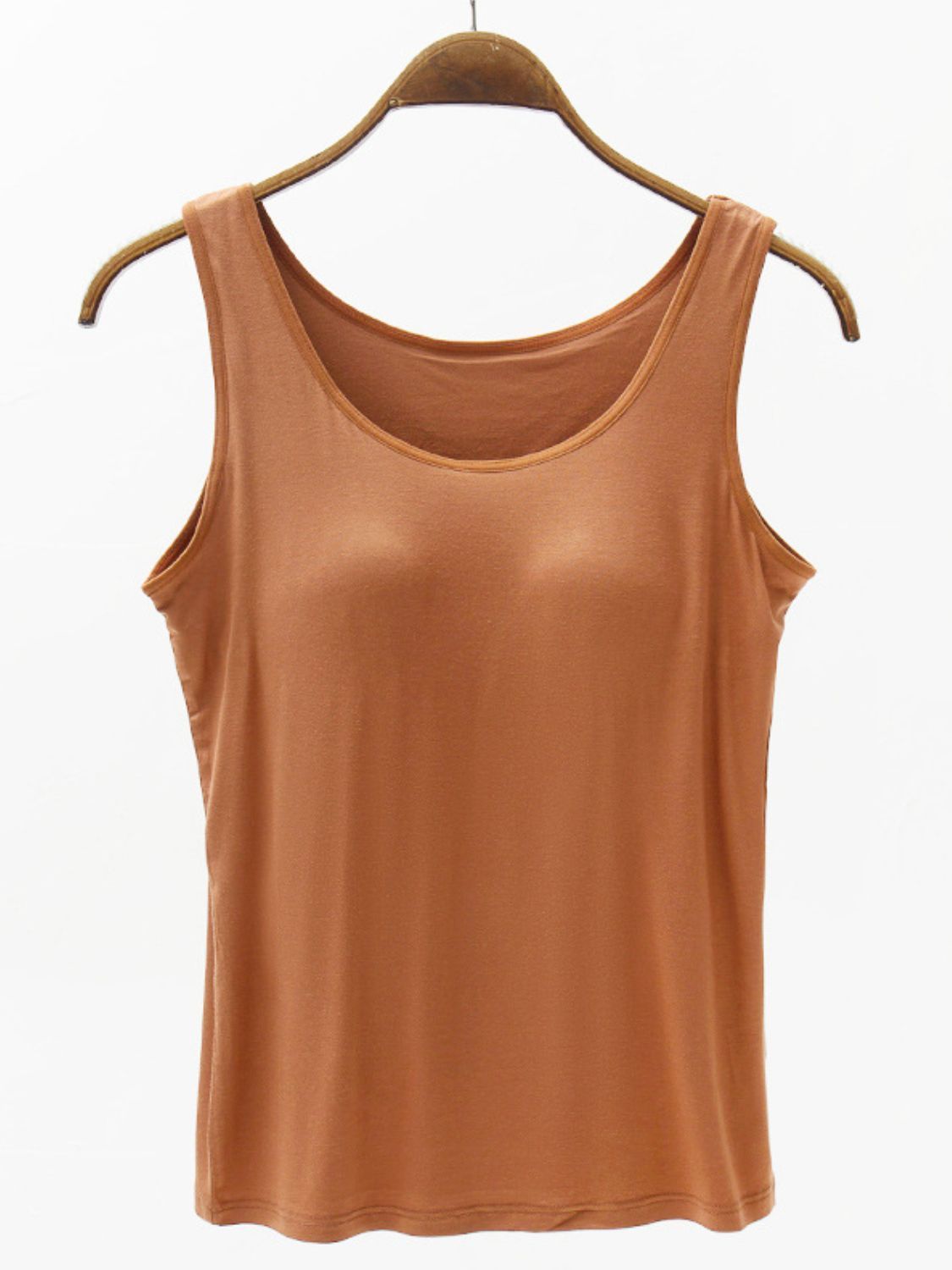 PREORDER: Wide Strap Tank with Built-In Bra