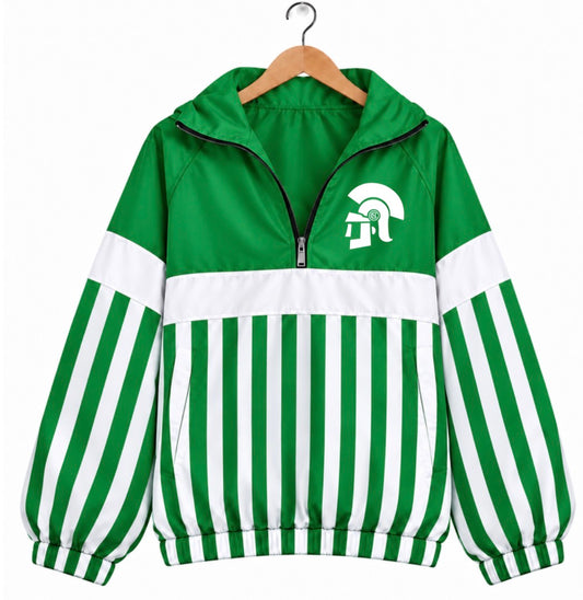 Candy Stripes Varsity Remix Quarter Zip Preorder, ETA: 6 weeks