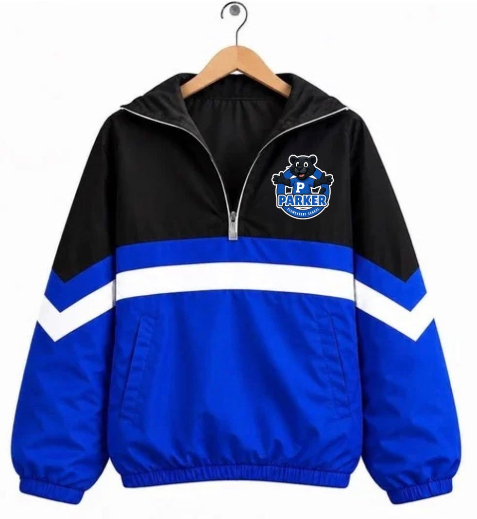 PARKER PANTHERS Varsity Remix Quarter Zip Preorder, ETA: 6 weeks