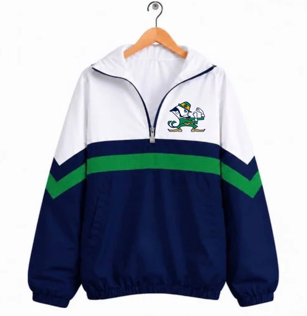 ND Varsity Remix Quarter Zip Preorder, ETA: 6 weeks