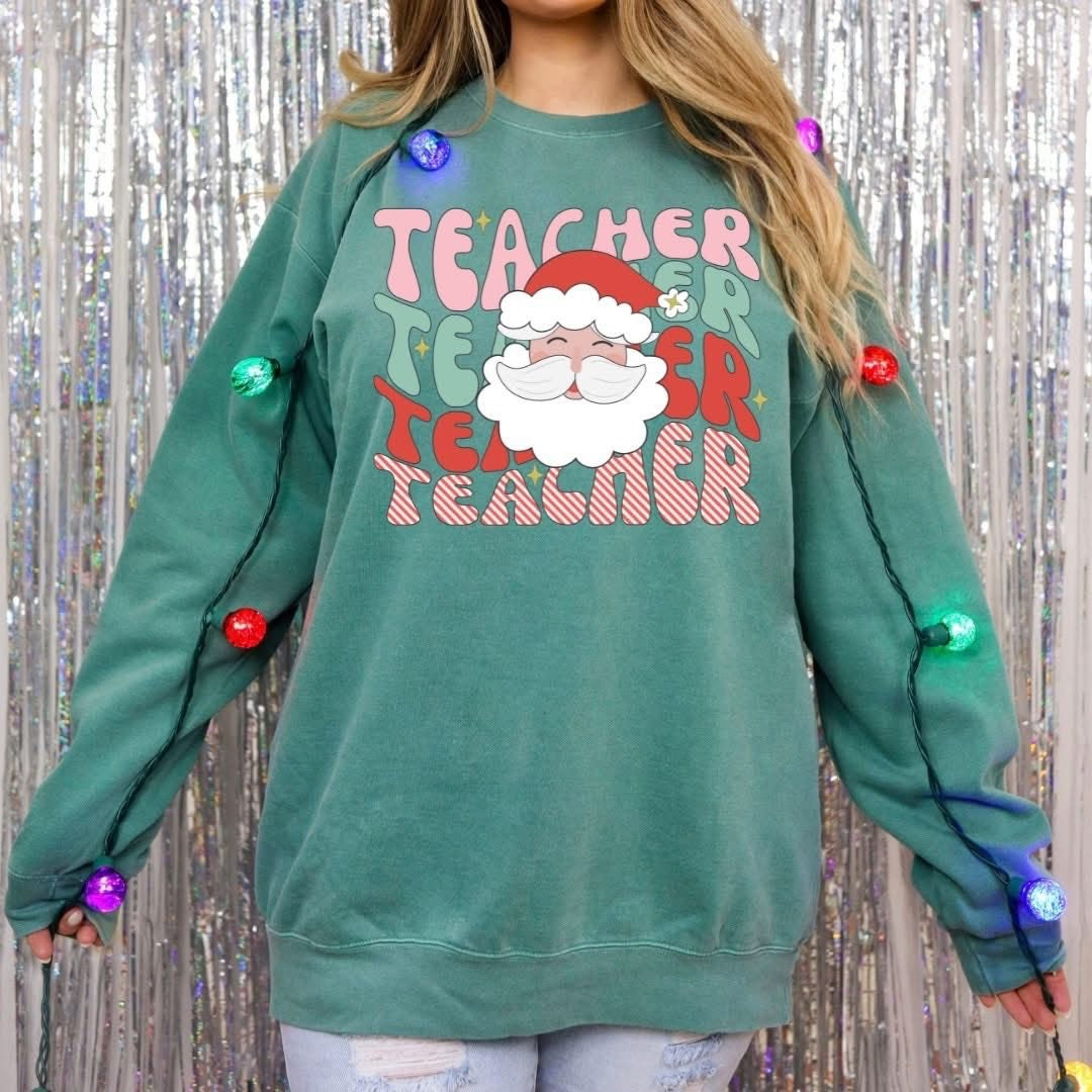 Teacher and Santa Preorder