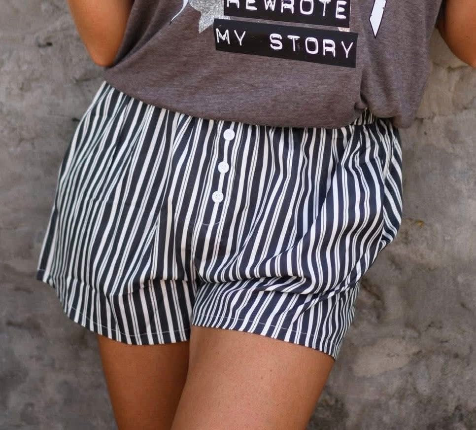 Striped Shorts Preorder, Late July Arrival