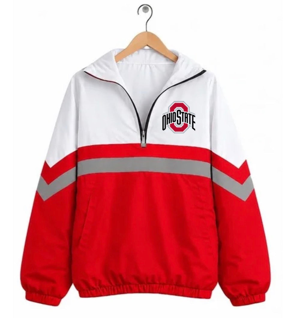 Buckeyes Varsity Remix Quarter Zip Preorder, ETA: 6 weeks