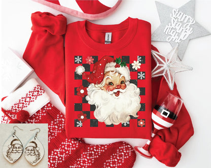 Red Checkered Santa preorder