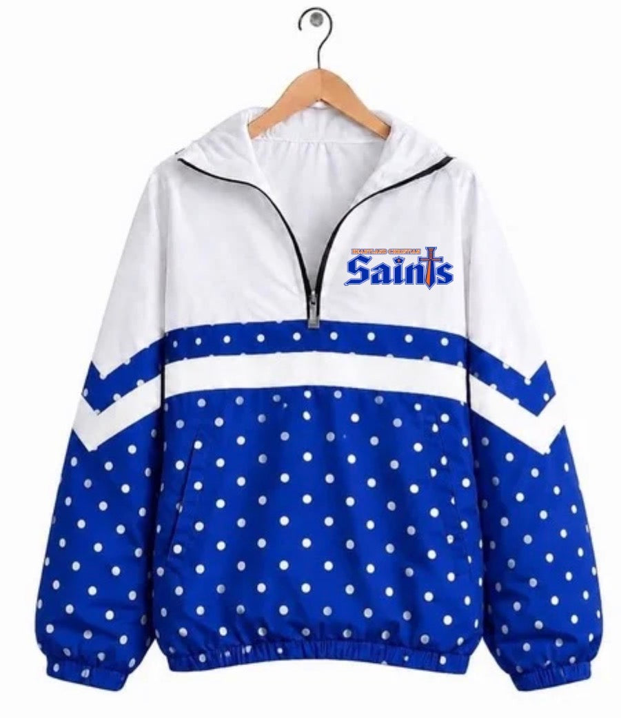 Saints Varsity Remix Quarter Zip Preorder, ETA: 6 weeks