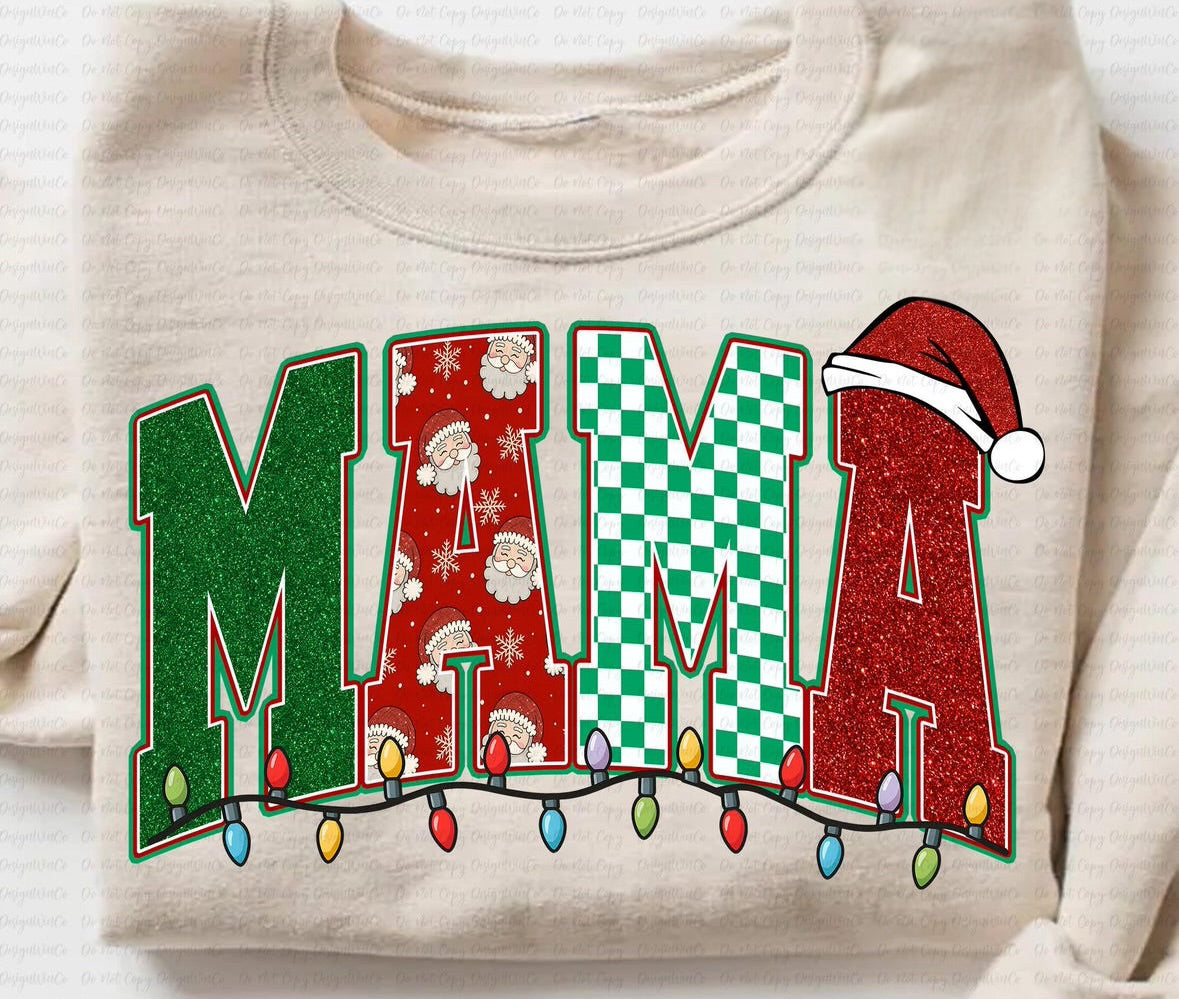 Christmas Mama Sweatshirt Preorder