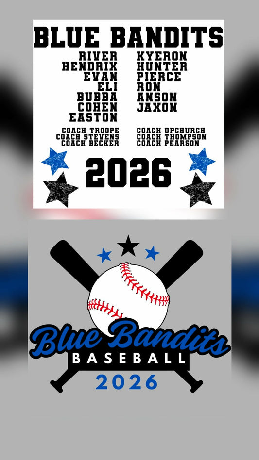 Blue Bandits Bats Preorder