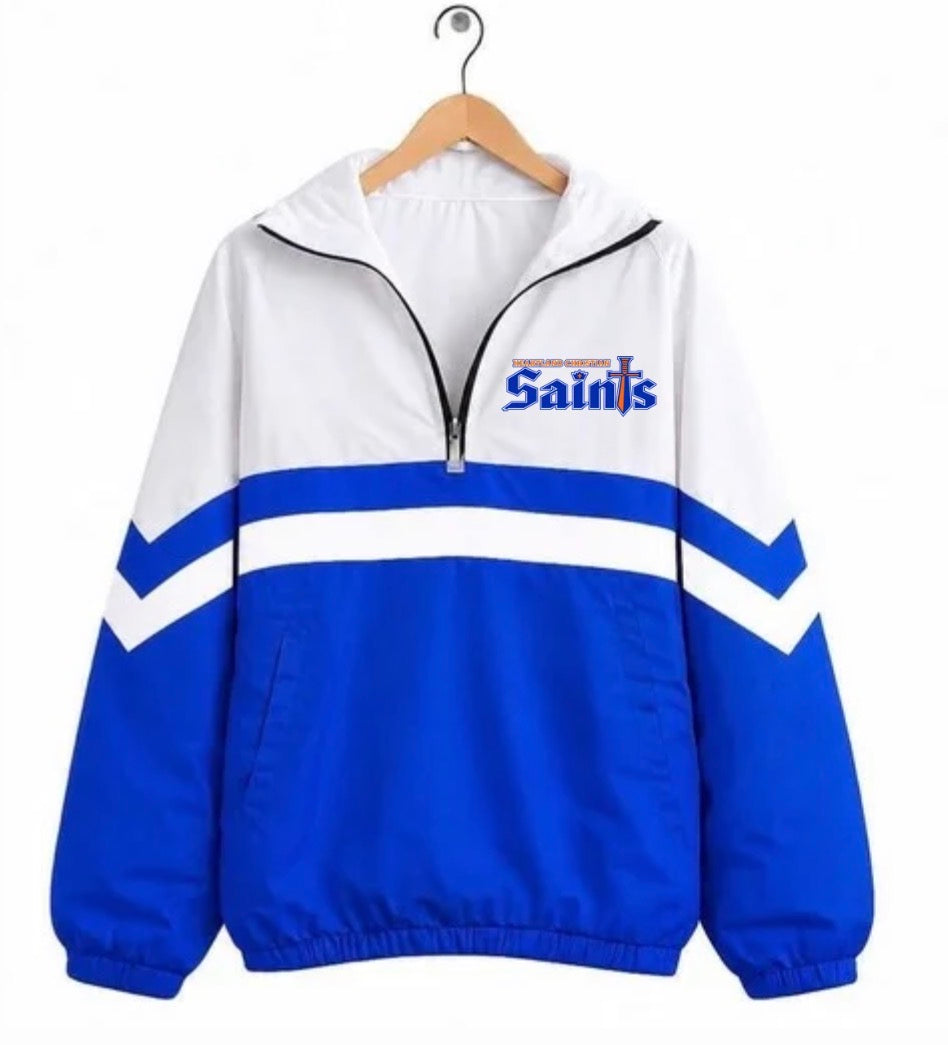 Saints Varsity Remix Quarter Zip Preorder, ETA: 6 weeks
