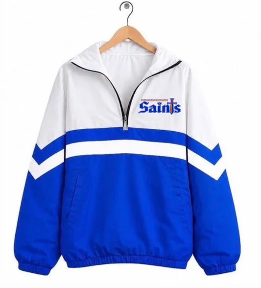 Saints Varsity Remix Quarter Zip Preorder, ETA: 6 weeks