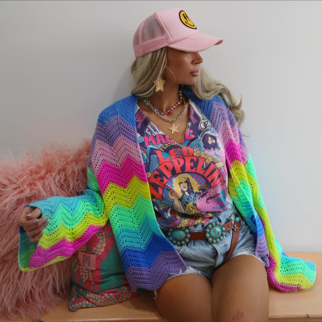 Rainbow Cardigan Preorder