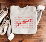 Christmas Things sweatshirt preorder