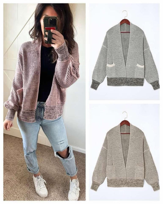 PREORDER: Contrast Cardigan