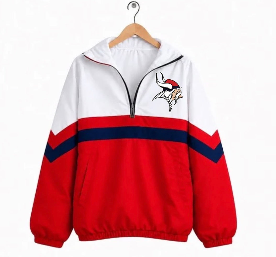 VIKINGS Varsity Remix Quarter Zip Preorder, ETA: 6 weeks