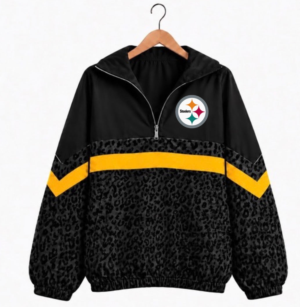 Steelers Varsity Remix Quarter Zip Preorder, ETA: 6 weeks