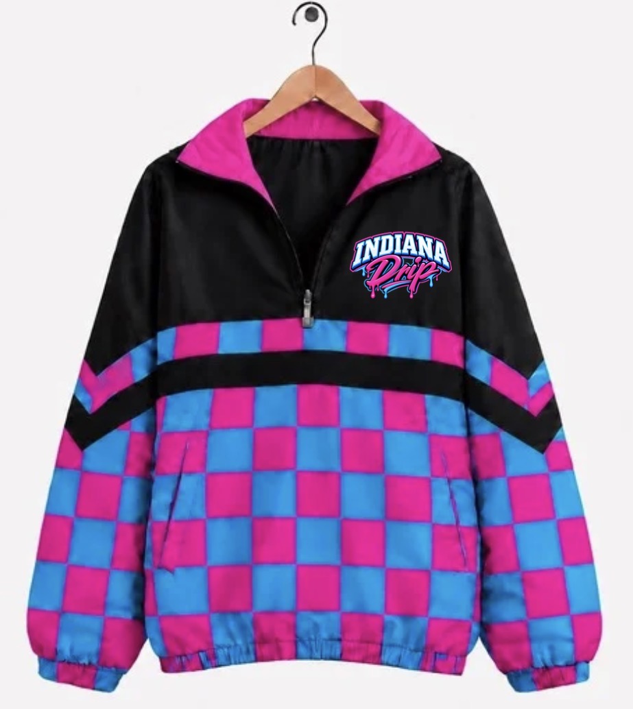 Indiana Drip Varsity Remix Quarter Zip Preorder, ETA: 6 weeks