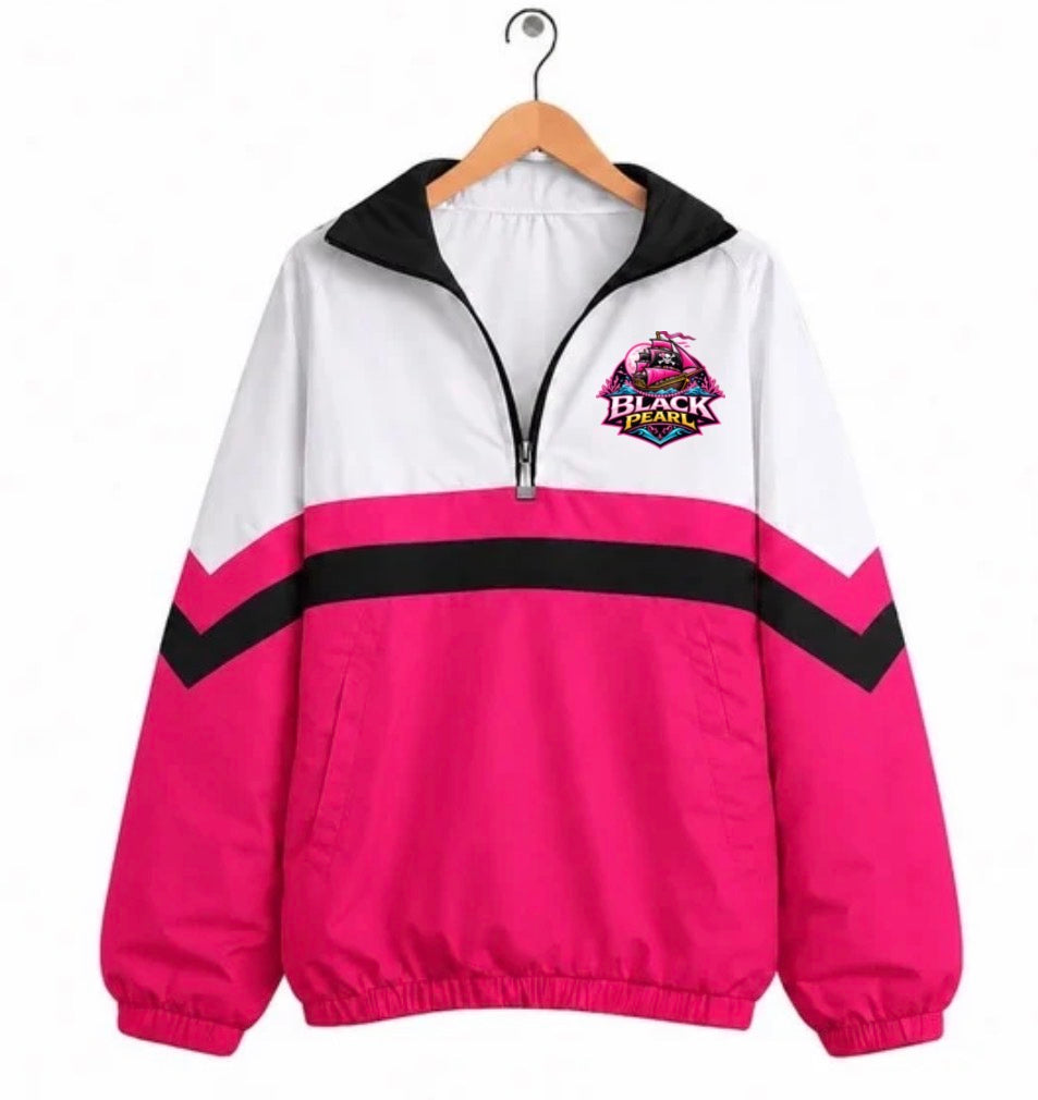 Black Pearl Varsity Remix Quarter Zip Preorder, ETA: 6 weeks