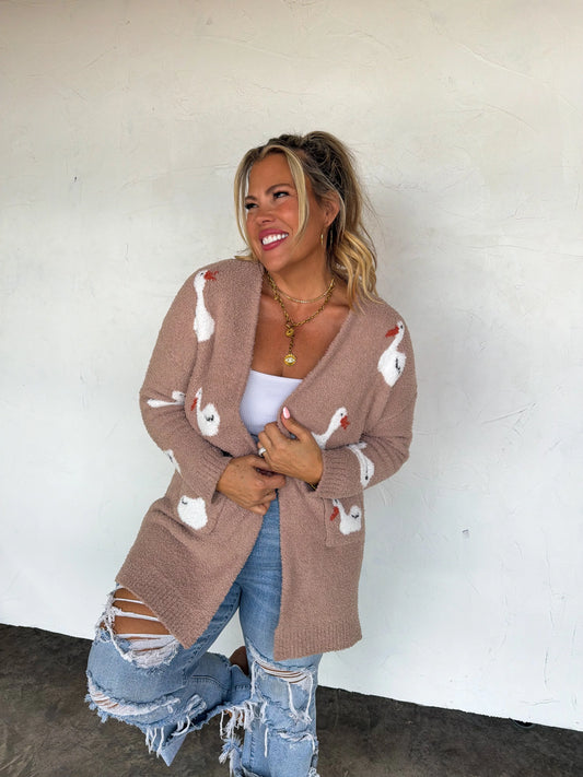 PREORDER: Farm Girl Cloud Cardigan, Estimated Late April Arrival