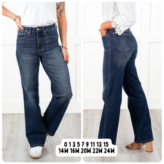 Judy Blue High Waist Tummy Control Jeans, 32” Inseam