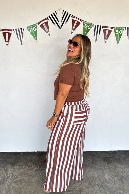 PREORDER: Tailgate Stripe Boxer Pants, Late October Arrival