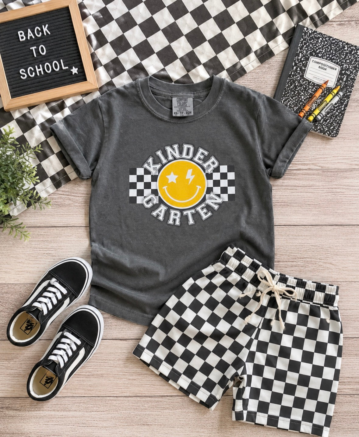 Checkered Grade Tee Preorder